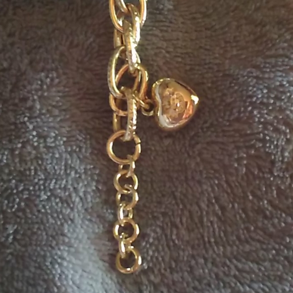 18K Gold Filled Stainless Steel Heart and Flower - Picture 7 of 9